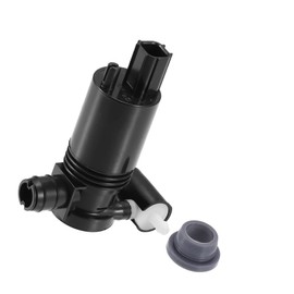 Motoforti Windshield Washer Motor Pump, for Dodge Caravan 2004-2007, Plastic, Black