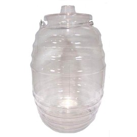 Aguas Frescas Vitrolero de plastico/Plastic Water container - 5.25 Gallon (Pack of 2)