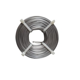18 Gauge 304 Stainless Steel Tie Wire, 3.5 lb Coil, Heavy-Duty, Corrosion-Resistant Wire for Rebar, Construction, Fencing, and Industrial Use (588 ft)
