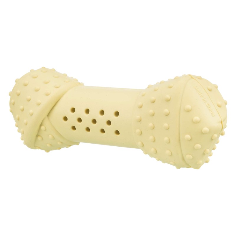 TRIXIE 33340 Junior Cooling Bone, Natural Rubber, 10 cm