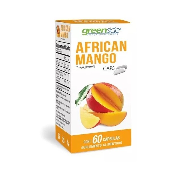 Greenside Mango Africano, 30 G, 60 Cápsulas Sfn