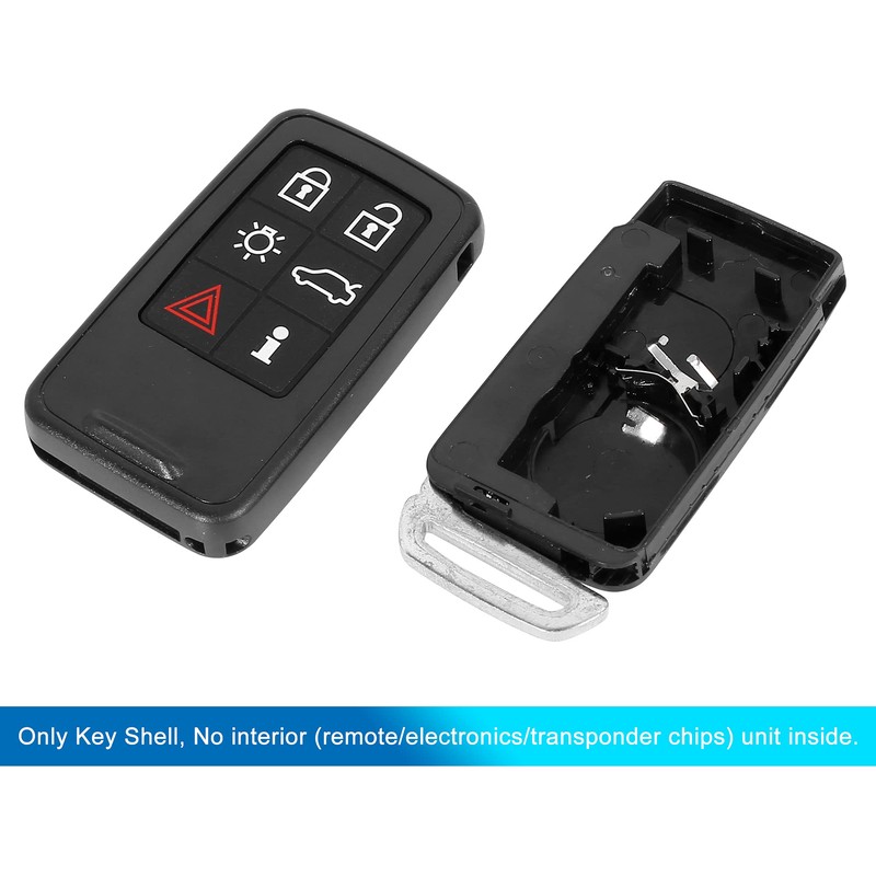 X AUTOHAUX KR55WK49264 Car Key Case Cover for Keyless Remote