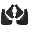 ZTT Front Rear Black Mud Flaps Splash Mudguards Direct Fit