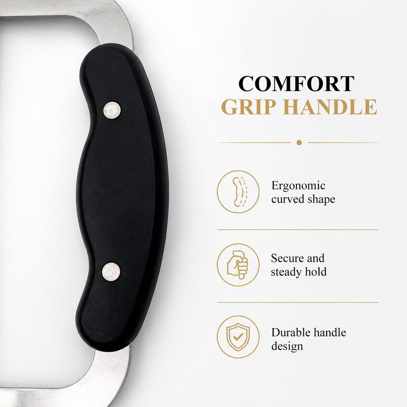 Crinkle-Cut Wave Slicer, Stainless Steel French Fry & Vegetable Cutter