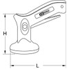 KS Tools 140.1015 Single handed mini suction holder,max8kg