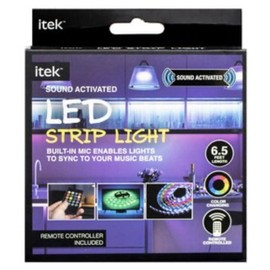 LED Strip Lights Flexible Energy Efficient 16 Multi Color Changing Selections Remote Controlled Party Light Show 6.5ft Decorative Easy Setup Adhesive Tape Great for Home Entertainment (LED Strips)