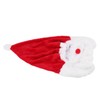 Christmas Helmet Cover Plush Scratch Proof Motorcycle Helmet Hat for