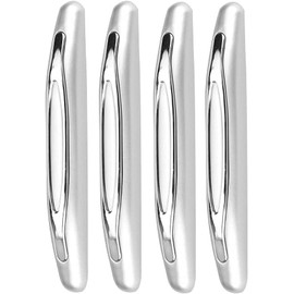 Akozon Protector de Borde de Puerta, 4 Piezas Protectores de Borde de Puerta de Coche Tira de Cubierta de Ajuste Parachoques de Esquina Protector Antiarañazos Anticolisión Protección de