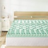 Mellow 1.5 Inch 5-Zone Memory Foam Mattress Topper, Calming Aloe