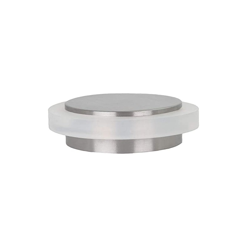 EVI Herrajes I-203/35X12-B Door Stop, White, 35Ø x 14mm Height