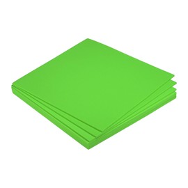 QUARKZMAN EVA Foam Sheets Green 9.8 x 9.8 Inches 3 mm Thick Craft Foam Sheets for Costumes Arts and Crafts Projects Pack of 8