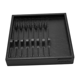 perfeclan Schere Displayhalter Barber Clippers Tablett, Multi -Use -Friseur -Scherenbehälter, Hair Salon Scissors für Kämme