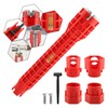 ELEGICKLIP 14-in-1 Multi-functional Wrench Faucet Sink Installer Tool for Toilets