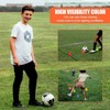 Training Field Marker Plastic Cones, 20Pcs Plastic Sports Cone Training