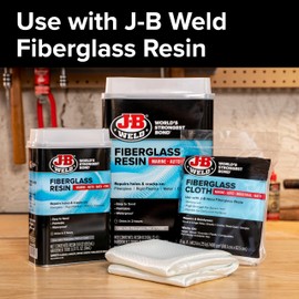 J-B Weld Fiberglass Cloth 8 sq. ft (46.5" x 25")