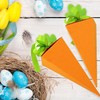 ZELAITE 6 Carrot Boxes for Crafts and Filling, Easter Gift