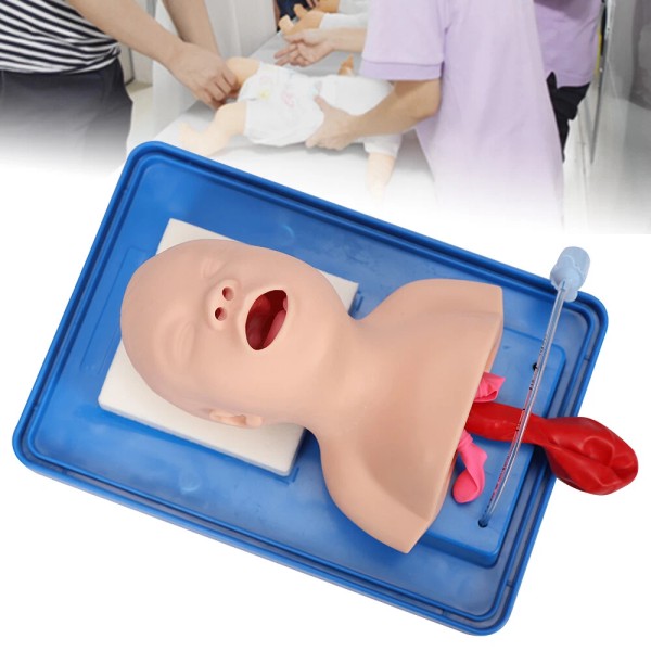 OCASAMI Airway Management Trainer Intubation Manikin Baby Infant Teaching Lab
