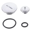 Quad Engine Stator Side Cover Caps,Aluminum with Rubber Seals Replacement