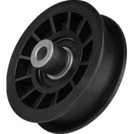 Unbranded Flat Idler Pulley For 42" 54" Husqvarna LGT2554 Craftsman GT6000 YT3000 YT4000