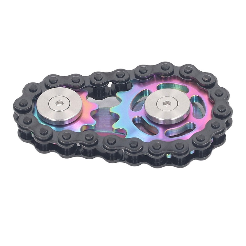 Sprocket Chain Gear Toy Decompression Pocket Size Multi Functional Sensory