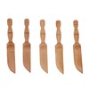 Handmade Wooden Butter Knife Jelly Cheese Spreaders Sandwich Condiment Spreaders