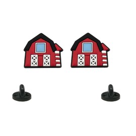 Barn Apparel Pin Badge Pin Lapel Pin Unisex Yazzle Dazzle Pig Horse Cow Chicken Rooster Rabbit Egg Eggs Farmer Hen Set of 2