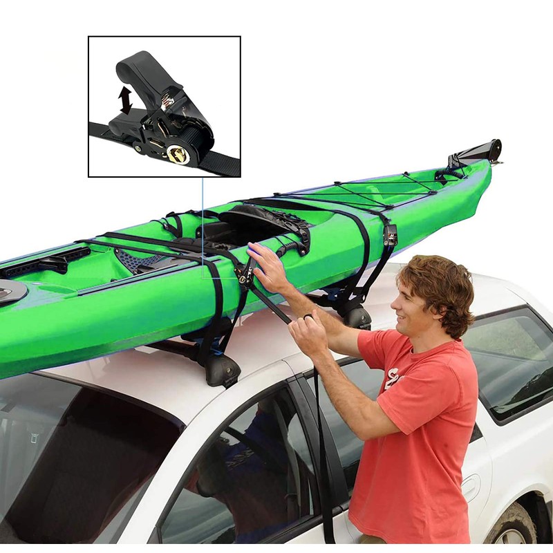 Endless Ratchet Tie Down Straps Heavy Duty Cargo Tie Downs,