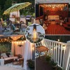 WYZM Dimmable LED String Lights with Shatterproof Bulbs for Outdoor