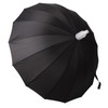 Large Umbrella Automatic Open 16 Ribs Waterproof with Cover Long