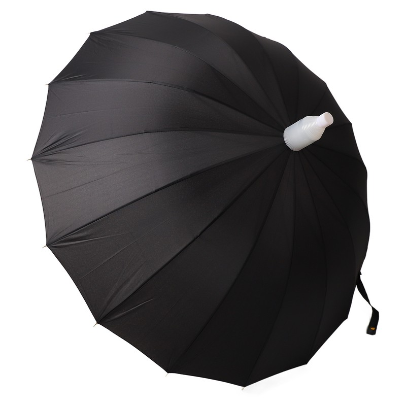 Large Umbrella Automatic Open 16 Ribs Waterproof with Cover Long