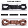 UamGlsob 2 Pairs Dress Shoelaces for Johnston and Murphy Men