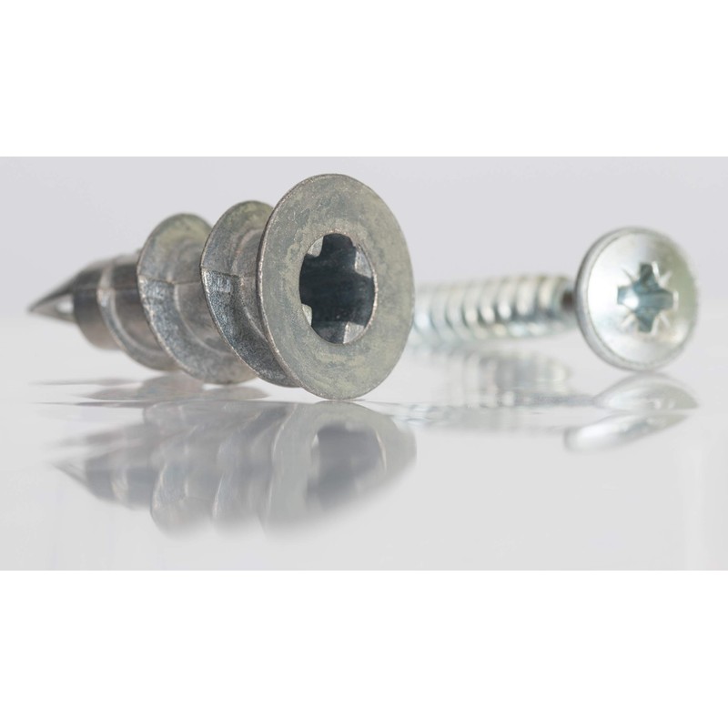 NCaan Heavy Duty Metal Self-Drill Plasterboard Fixings with Screws—Superior Tight
