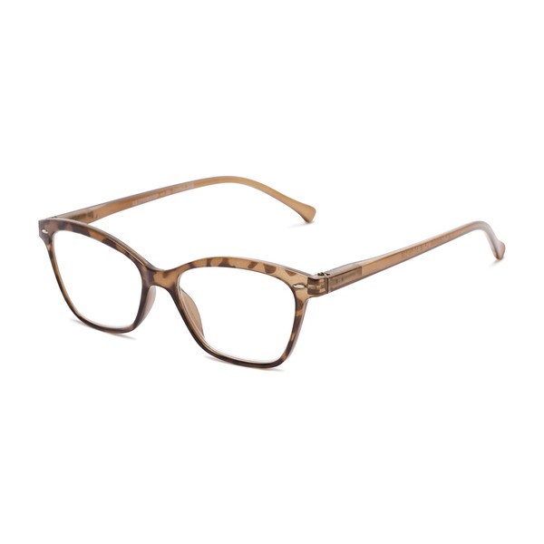 Cat Eye Reading Glasses in Brown by Readers.com | The Blush | +2.00