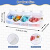 Bath Toy Storage Bag, Bath Toy Mesh Bag with 4