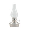 Vermont Lanterns Brass Mini Small Oil Lamp 6.5" (Pewter)