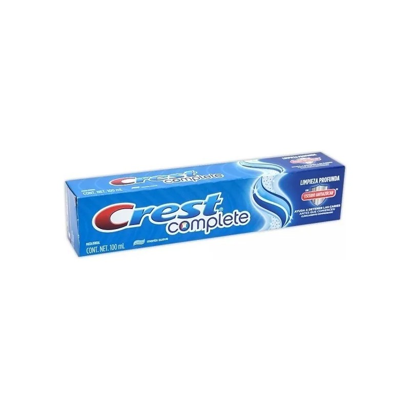 Crema Pasta Dientes Crest Complite 100