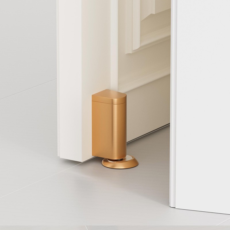PANALI Windproof Door Stop, 0-0.3'' Adjustable Stroke Mechanical Door Holder,