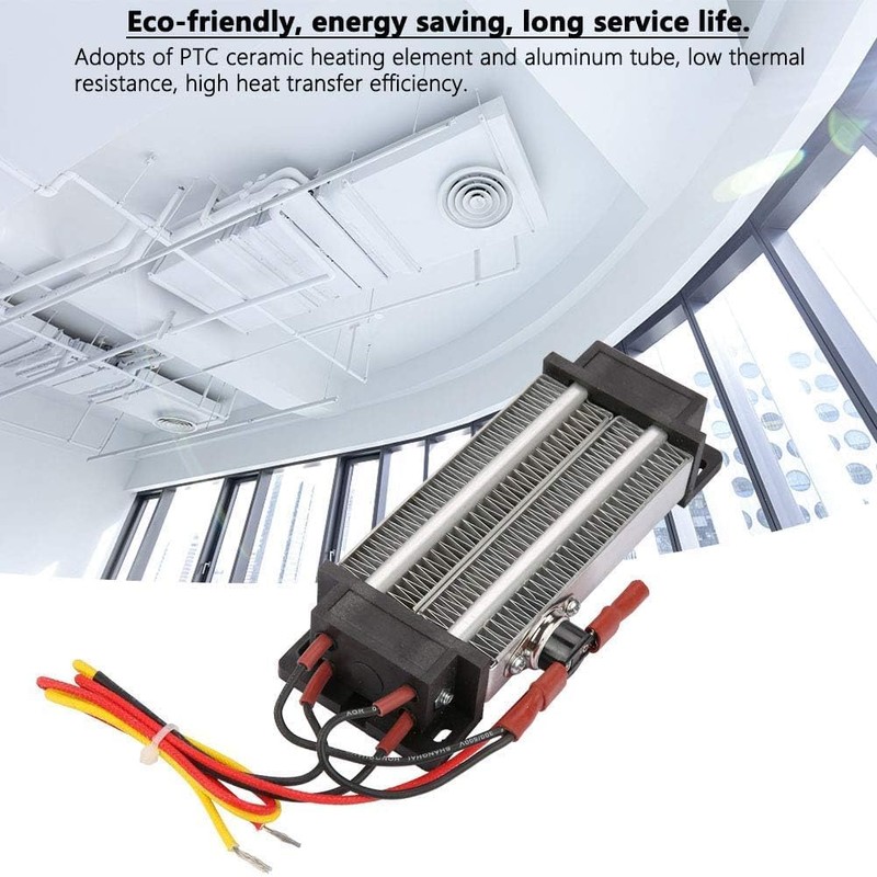 PTC Heating Element, 200W DC 12V Insulated PTC Ceramic Air