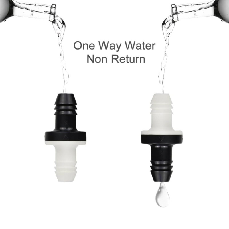 One Way Non Return Check Valve (10mm 3/8" ABS)