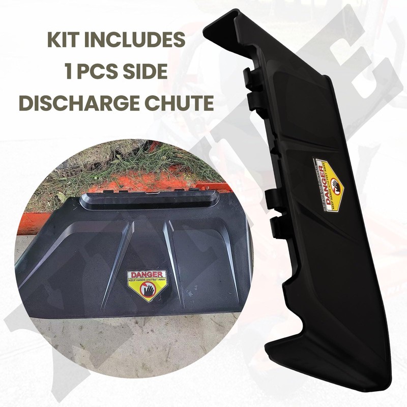 XINKE 04795000 Side Discharge Chute Compatible with Ari-ens & Gravely