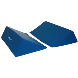 Skil-Care Standard Foam w/LSII Cover, 24”L x 12”D x 7”H (1 Pair) - Ideal for Healthcare and Home Care, 554025