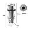 ECSiNG 2Pcs 6.35mm Stereo Barrel Jack Socket with 4 Pin
