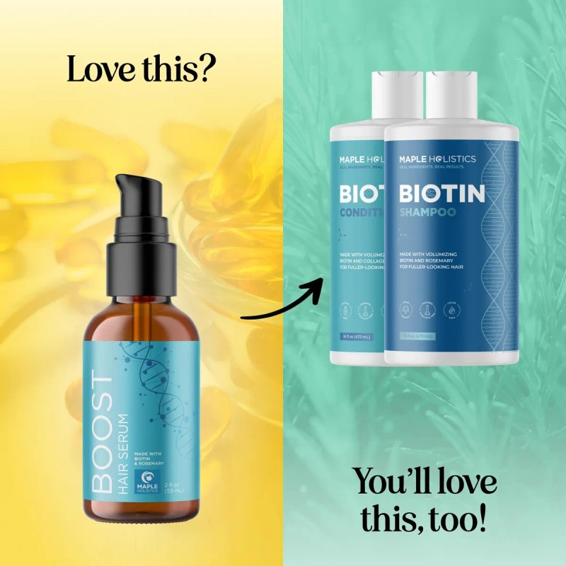 Advanced Biotin Hair Growth Serum - Suero Engrosador Del Ca