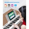 OYAYO Folding Piano Keyboard 88 Key, Portable Piano Keyboard with