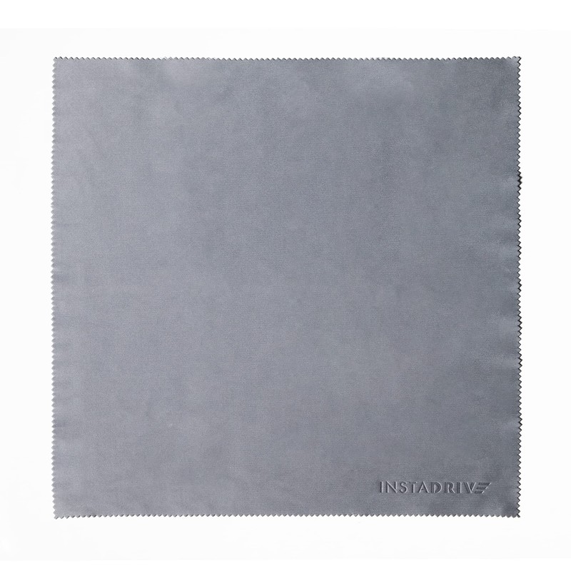 INSTADRIVE XXL Brillentücher 30x30cm – Brillenputztücher aus Microfaser für die