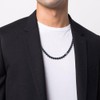 GAVU Men's Crystal Necklaces, Onyx