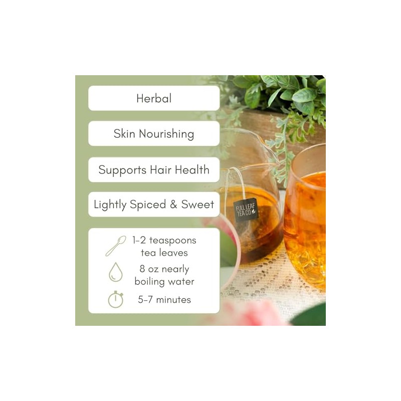Organic Beauty Me Loose Leaf Tea - 2oz Bag (Approx.