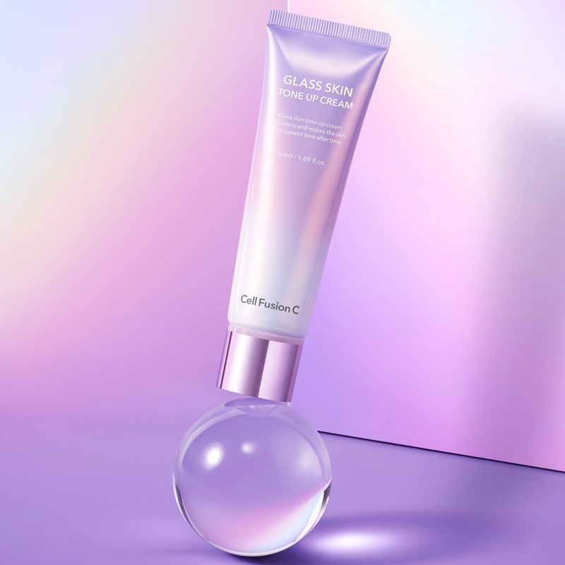 Cellfusion C Glass Skin Tone Up Cream 50ml+50ml / 셀퓨전씨
