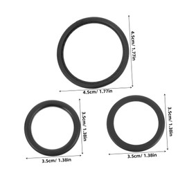 VILLFUL Stethoscope Replacement Diaphragm Kit with Assembly Ring Comfortable and Sensitive Repair Accessories for Adult and Stethoscopes Versatile Spare Parts