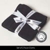 Extra Soft Premium Luxury Egyptian Cotton Hand Towels 700 g/m² Black